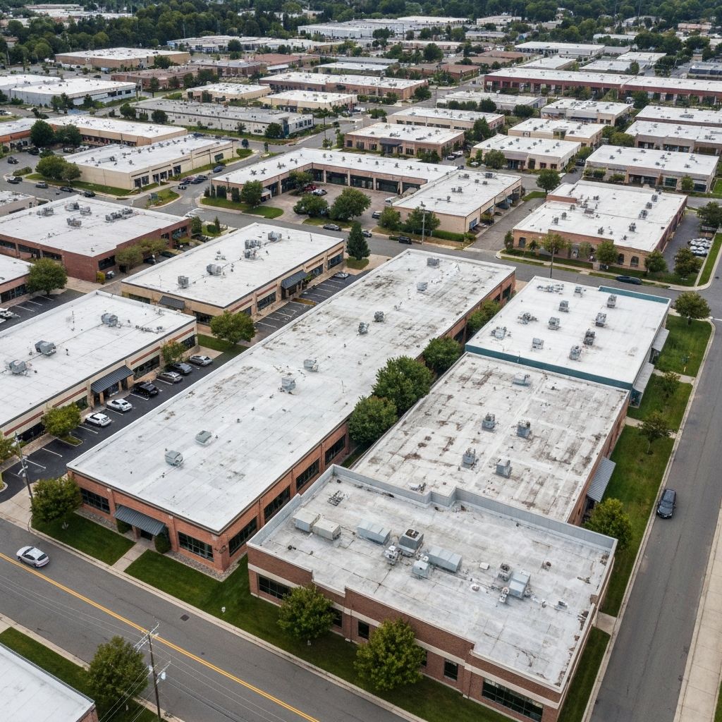 Aerial roof inspection